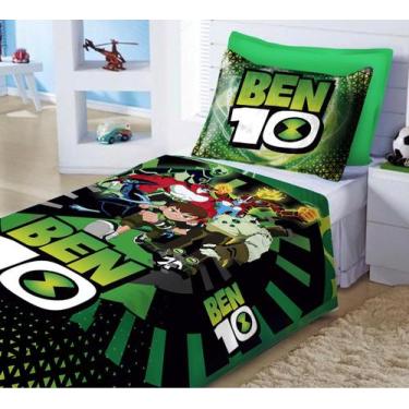 Imagem de Jogo De Lençol  + Fronha Quarto Infantil Ben 10 - IMPAKTO VISUAL