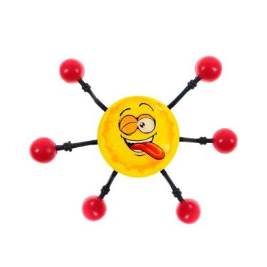 Imagem de Rasteja na Parede Emoji - 1 Unidade - Royal Toys, Amarelo