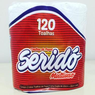 Imagem de Papel toalha multiuso em rolo c/2 und - SERIDO PAPEIS