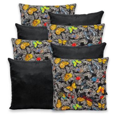 Imagem de Kit 8 Capas de Almofada com Zíper 40cmx40cm Gorgurinho - Dryka Enxovai