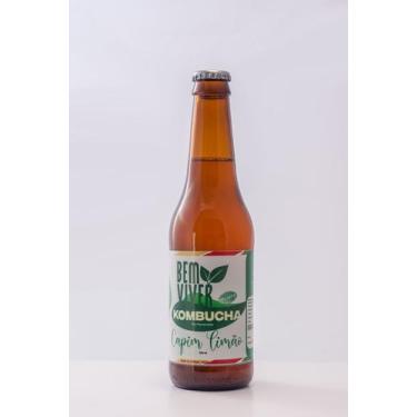 Imagem de Kombucha Bem Viver Capim Limão 355ml