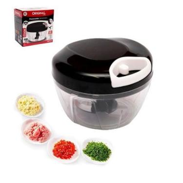 Imagem de Mini Processador Alimentos Manual Med 500Ml Pt Sl0234 - Original