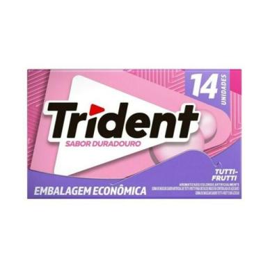 Imagem de Chiclete Trident Tutti Frutti C/14Un 25,2g - Mondelez