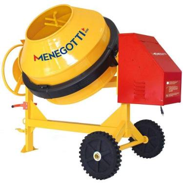 Imagem de Betoneira Rental 400 Litros Monofásico com Kit de Segurança  - MENEGOT