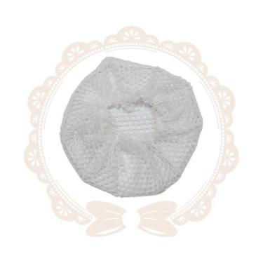 Imagem de COQUE DE CABELO REDE DE TELINHA GROSSA 24 Unidades - LAÇO&REDE, Branco
