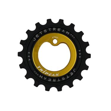 Imagem de TRiPEAK Rolamento de cerâmica grande 12/18T Jockey conjunto de polia de roda para Shimano SRAM E-TAP 11 velocidades, câmbio traseiro de gaiola longa, cor dourada