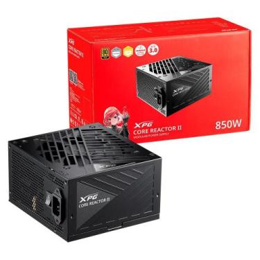 Imagem de Fonte XPG Core Reactor II 850G-BKCBR, 850W, 80 Plus Gold, Modular, PFC