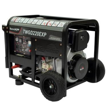 Imagem de Gerador TWDG220EXP Solda 50-180A Menor Ciclo 4000W Bivolt Partida Elét