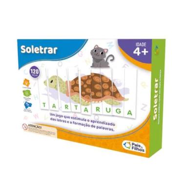 Imagem de Jogo Educativo Brincar de Aprender Soletrar Pais e Filhos - Pais & Fil