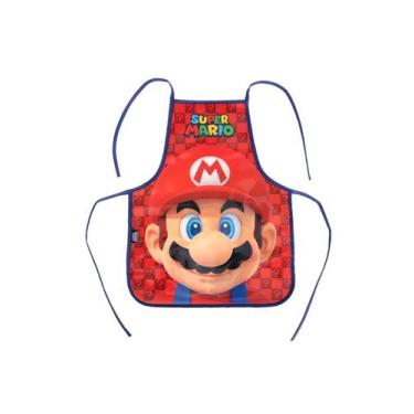 Imagem de Avental Super Mario Vermelho AV55590 - Luxcel