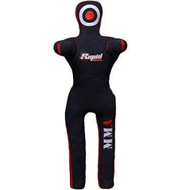 Imagem de Rapid Martial MMA Master Smith BJJ JIU Jitsu MMA Grappling Submission Dummy Também para Judô Karate Krav MAGA Polícia e Autodefesa. - Não preenchido, 1,8 m