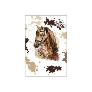 Imagem de Painel De Festa Vertical 1,50 x 2,20 - Country Cavalo Aquarela 018 - V