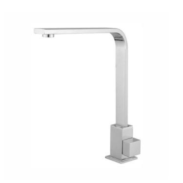 Imagem de Torneira Bancada Bica Móvel Alta Luxo Cozinha 1/4V - HC METAIS, Cromad