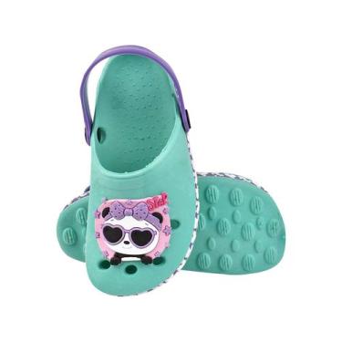 Imagem de Babuche Infantil menina personagem panda - THIOX CALAÇDOS, Verde, 23/2