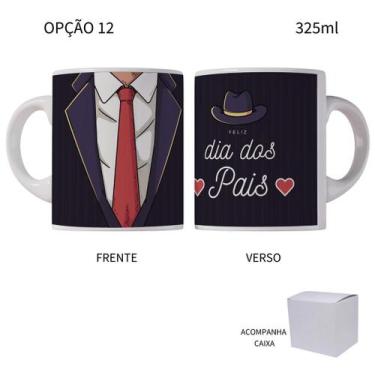 Imagem de Caneca 325ml Feliz Dia Do Pais Melhor Pai Do Mundo Super Pai - LARANJA