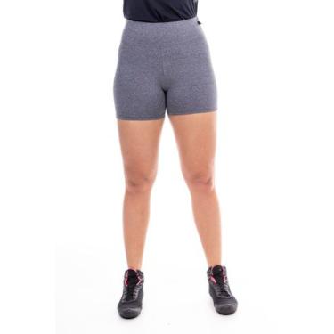 Imagem de Short Suplex Academia Fitness Feminino/Cintura Alta. - WOLFOX, P, Mulh