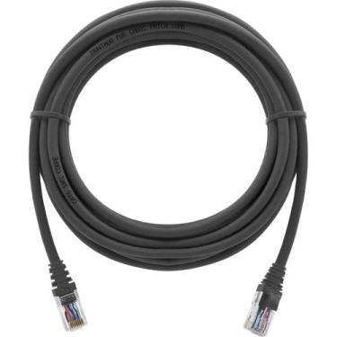 Imagem de Cabo De Rede 6 Metros Patch Cord Cat6 UTP Furukawa Cinza - CABOS PATCH