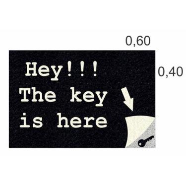 Imagem de Hey!! The Key is Here 60x40 cm - Zap tapetes 