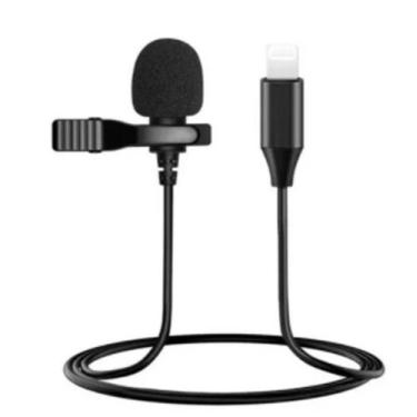 Imagem de Microfone Para iPhone De Lapela Profissional P/ Vídeo Barato - A.R Var