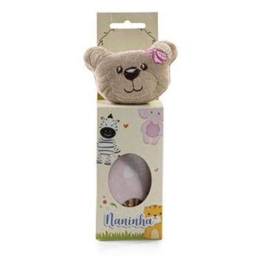 Imagem de Naninha De Bichinho com Porta Chupeta Para Bebe Com Mini Pelúcia-18 - 