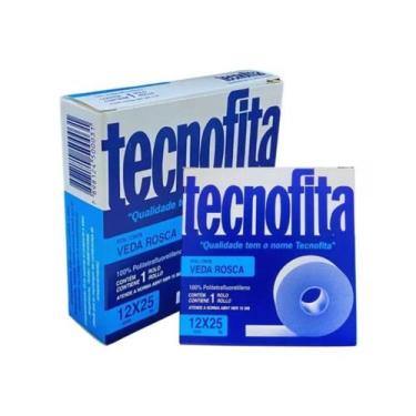 Imagem de Fita Veda Rosca Multifita 12mmx25m Tecnofita Branca - Tecnoflon