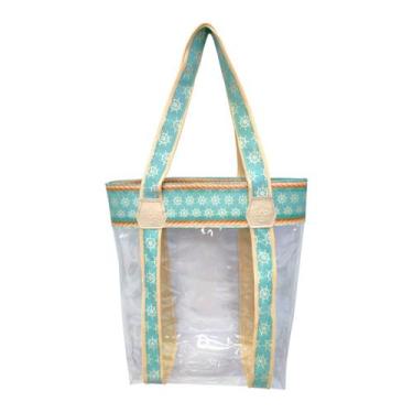 Imagem de Bolsa Feminina Praia Transparente Impermeável Iate Magicc Bolsas