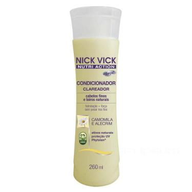 Imagem de Nick & Vick Nutri-Hair Clareador - Condicionador, 300ml