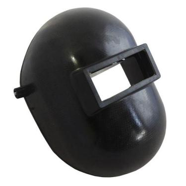 Imagem de Máscara Solda Celeron Visor Fixo s/ Catraca Carbografite, Preto