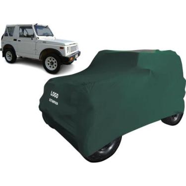 Imagem de Capa Automotiva Suzuki Samurai Canvas Proteção Carro Jeep - Mz, Verde