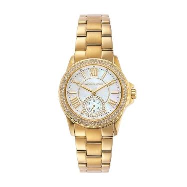 Imagem de Michael Kors Relógio feminino Everest de quartzo, Dourado
