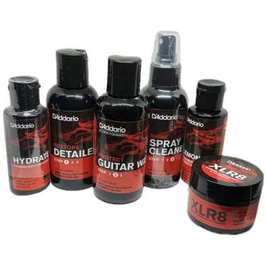 Imagem de Kit D'Addario Manutenção e Limpeza de Instrumentos Musicais Limpadores