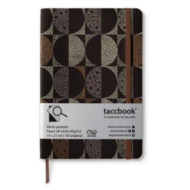 Imagem de Caderno Pautado taccbook Optical Café 14x21 Flex