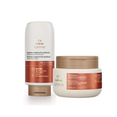 Imagem de Combo Nutrição Máscara Capilar e Creme de Pentear Selador de Cutículas