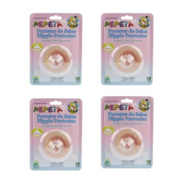 Imagem de Protetor De Seios Para Amamentação Nipple Protector Pepeta, 4 UNIDDAES
