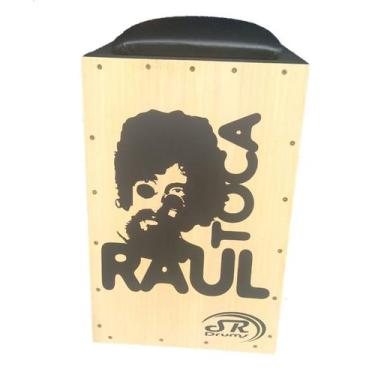 Imagem de Cajon Profissional Inclinado Acústico SR Drums, TOCA RAUL