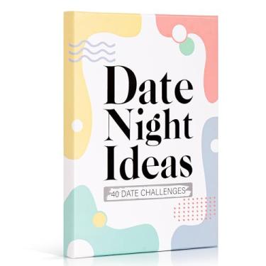Imagem de ONEVIVE Date Night Ideas, 40 Scratch Off Date Idea for Couples Games Adventures for Christmas Valentine's Day Gift, Gifts for Him Her, Romantic Boyfriend Card, Anniversary or Wedding Gift