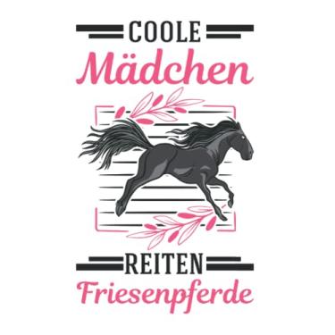 Imagem de Friesenpferd Tagesplaner: Coole Mädchen reiten Friesenpferde Friesen Pferd/Kalender 2022 / Wochenplaner Tagesplaner Planer/Planungsbuch To-Do-Liste / 6x9 Zoll / 100 ausfüllbare Seiten