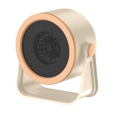 Imagem de XLWLLNJ Aquecedor elétrico portátil, soprador de ar quente, presentes de baixo ruído para a mãe, ventilador de aquecimento, aquecedor de ambiente para quarto,