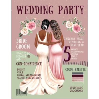 Imagem de Wedding Party: Bridesmaids Wedding Planner and Notebook