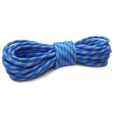Imagem de BlazeBeam 8Mm Acessório Cabo 15M(50 Pés) Uiaa Corda de Escalada 14Kn Alta Resistência À Tração Acessórios de Escalada Corda Dupla Trançada Nylon Cabo para Escalada Em Árvores de Montanha, Canionismo,