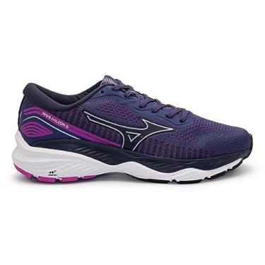 Imagem de Tênis Mizuno Feminino Wave Falcon 5 Corrida Azul Noite 101063063-104 34
