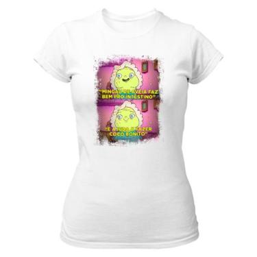 Imagem de Camiseta Baby Look Juju mingau de aveia - Alearts, GG