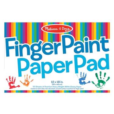 Imagem de Melissa & Doug Finger Paint Paper Pad (12"x18")
