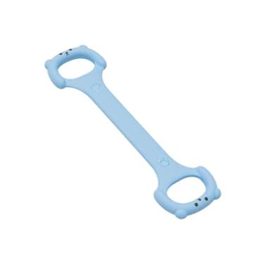 Imagem de UGPLM Figura 8 Banda de resistência à fitness Banda de estrias de treinamento portátil de treinamento muscular Equipamento de exercício para treinamento de, Azul