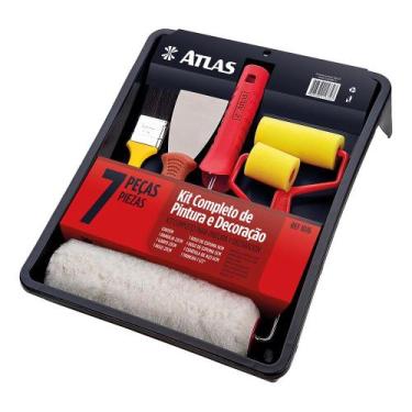 Imagem de Kit de pintura 1016 7 peças - atlas - 000034