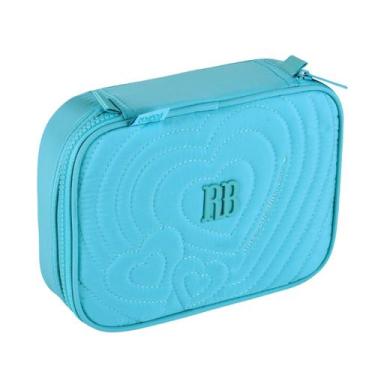 Imagem de Estojo Box Escolar Rebecca Bonbon Juvenil Feminina 100 Pens, Verde