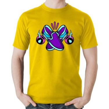 Imagem de Camiseta Algodão Walk The Talk - Foca na Moda, Amarelo, GG