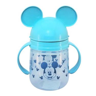 Imagem de Copo Infantil Treinamento Antivazamento Com Alça 350ml - PLASÚTIL, Mic