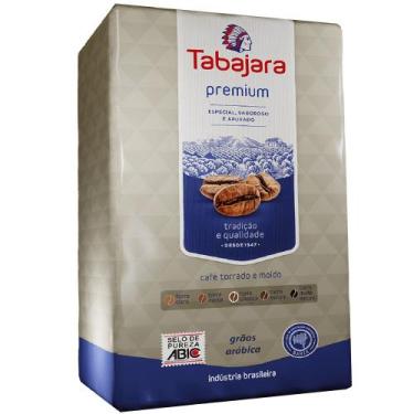 Imagem de Café Arábica Torrado em Grãos 500g Torra Classica Tabajara