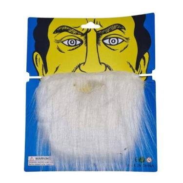 Imagem de Barba com Bigode Branca - Genérico